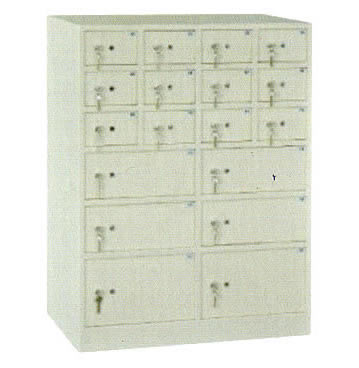 safe deposit boxes